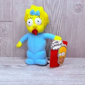 2014 Simpsons Maggie plush baby doll stuffed animal baby toy collectable